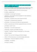VITUITY SCRIBE STUDY GUIDE 2025&sol;2026 QUESTIONS WITH ANSWERS GRADED A&plus;