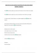 MOCK TEST &num;2 CCI RCS COMPLETE QUESTIONS WITH 100&percnt; RATED CORRECT  ANSWERS &vert; GRADED A&plus; 