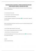 NS 660 EXAM 1 REVIEW &vert; NS 660 EXAM 1 &vert; COMPLETE QUESTIONS WITH 100&percnt; RATED  CORRECT ANSWERS &vert; GRADED A&plus; &vert; 2025&sol;2026 LATEST UPDATE 