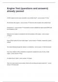 Engine Test &lpar;questions and answers&rpar; already passed 