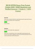 BICSI RTPM Exams &lpar;Latest 2025 &sol; 2026 Updates STUDY BUNDLE PACKAGE WITH SOLUTIONS&rpar; Questions and Answers &vert; Grade A &vert; 100&percnt; Correct &lpar;Verified Solutions&rpar;