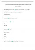 NU 503- CIRCULATION EXAM QUESTIONS WITH CORRECT ANSWERS &vert;LATEST UPDATE 100&percnt;  SOLVED&vert; GRADED A&plus;