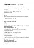 MP BOLC Common Core Exam Questions with Explanations of Answers   2026&sol;2027&lpar;A&plus; Guarantee&rpar; &vert; PDF