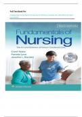 Full Test Bank For Fundamentals Of Nursing The Art And Science Of Person Centered Care 10th Edition By Taylor Lynn Bartlett   &emsp;