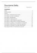 Samenvatting -  Duurzame Delta &lpar;Geo1-7005&rpar;