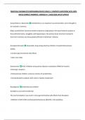 PACKAGE-&colon;&colon;MARYVILLE NURS660 PSYCHOPHARMACOLOGY EXAM 3 & 4 WITH VERIFIED SOLUTIONS 
