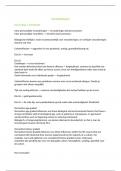 Ontwikkelingsleer aantekeningen colleges 