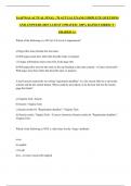 IAAP WAS ACTUAL FINAL &vert; 70 ACTUAL EXAM COMPLETE QUETIONS AND ANSWERS 2025 LATEST UPDATED &vert; 100&percnt; RATED CORRECT &vert; GRADED A&plus;