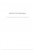 BSW1502 Updated Exam Pack &lpar;2024&rpar;