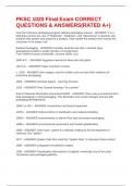 PKSC 1020 Final Exam CORRECT QUESTIONS & ANSWERS&lpar;RATED A&plus;&rpar;