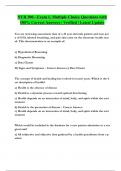 NUR 300 - Exam 1&comma; Multiple Choice Questions with 100&percnt; Correct Answers &vert; Verified &vert; Latest Update