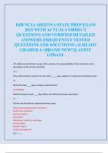   DJB NCIA ARIZONA STATE PREP EXAM  2025 WITH ACTUAL CORRECT  QUESTIONS AND VERIFIED DETAILED  ANSWERS &vert;FREQUENTLY TESTED  QUESTIONS AND SOLUTIONS &vert;ALREADY  GRADED A&plus;&vert;BRAND NEW&excl;&excl;&vert;LATEST  UPDATE 