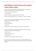 N582 Midterm and Final Exam with complete solution 100&percnt; verified 