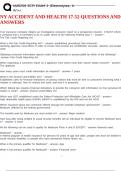 NY ACCIDENT AND HEALTH 17-52 QUESTIONS AND ANSWERS