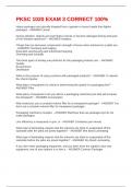 PKSC 1020 EXAM 3 CORRECT 100&percnt;