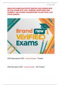 DRUG RECOGNITION EXPERT MATRIX 2025&vert; BRAND NEW  ACTUAL EXAM WITH 100&percnt; VERIFIED QUESTIONS AND  CORRECT SOLUTIONS&vert; GUARANTEED VALUE PACK&vert; ACE  YOUR GRADES&period; 