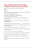 PKSC 1020 DR&period; BATT PAST EXAMS CORRECT QUESTIONS & ANSWERS
