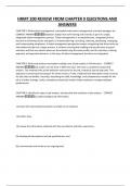HRMT 200 REVIEW FROM CHAPTER 9 QUESTIONS AND ANSWERS