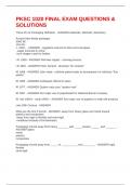 PKSC 1020 FINAL EXAM QUESTIONS & SOLUTIONS
