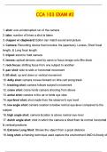 2025 CCA 103 Exam 2 Questions & Answers Latest &lpar;2025 &sol; 2026&rpar; &lpar;Verified Answers&rpar;