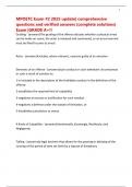 MPOETC Exam &num;2 2025 update&vert; comprehensive questions and verified answers &lpar;complete solutions&rpar; Exam &vert;GRADE A&plus;&excl;&excl;