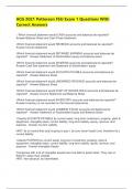 ACG 2021 Patterson FSU Exam 1 Questions With Correct Answers