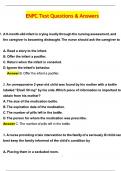 2025 ENPC Test Questions and Answers 2025 &sol; 2026 &vert; 100&percnt; Verified Answers