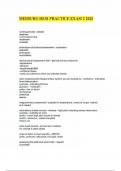 MEDSURG HESI PRACTICE EXAM 2 2025