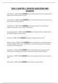 TSAC-F CHAPTER 1 UPDATED QUESTIONS AND ANSWERS&period;