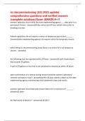 icc decommissioning &lpar;U2&rpar; 2025 update&vert; comprehensive questions and verified answers &lpar;complete solutions&rpar; Exam &vert;GRADE A&plus;&excl;&excl;
