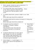 Ultimate D278 Scripting and Programming Foundations Question and answers 100&percnt; correct 2025