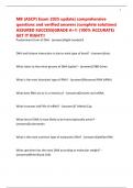 MB &lpar;ASCP&rpar; Exam 2025 update&vert; comprehensive questions and verified answers &lpar;complete solutions&rpar; ASSURED SUCCESS&vert;GRADE A&plus;&excl;&excl; &lpar;100&percnt; ACCURATE&rpar; GET IT RIGHT&excl;&excl;