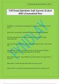 USI Exam Questions And Answers &vert;Latest 2025 &vert; Guaranteed Pass