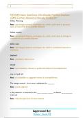 NATOPS EXAM Questions with Detailed Verified Answers  &lpar;100&percnt; Correct Answers&rpar; &sol;Already Graded A&plus;
