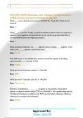 NATOPS EXAM Questions with Detailed Verified Answers  &lpar;100&percnt; Correct Answers&rpar; &sol;Already Graded A&plus;