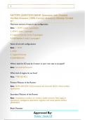 NATOPS QUESTION BANK Questions with Detailed  Verified Answers &lpar;100&percnt; Correct Answers&rpar; &sol;Already Graded  A&plus;
