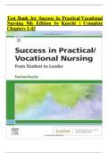 Test Bank for Success in Practical Vocational Nursing 9th Edition by Knecht