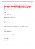 Chem 162 exam 2 &lpar;2025&rpar; comprehensive questions and verified detailed solutions &lpar;MULTIPLE CHOICES&rpar; &vert;complete solutions &vert;A&plus; GRADED &vert;100&percnt; CORRECT&excl;&excl;