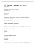 NU 220 exam 1 questions with correct answers&period;