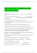 CNIT 455 Exam I Questions with Correct Answers 