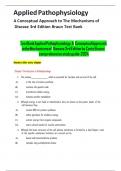 TEST BANK APPLIED PATHOPHYSIOLOGY, A CONCEPTUAL APPROACH TO THE MECHANISMS OF DISEASE 3RD EDITION BY CARIE BRAUN-COMPREHENSIVE STUDY GUIDE.pdf