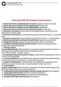 Final exam HSS 387 Questions And Answers 