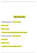 NR 293 Exam 3 &lpar;Latest 2024 &sol; 2025&rpar; Questions and Answers &lpar;Verified Answers&rpar;