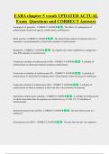EABA chapter 5 vocab UPDATED ACTUAL   Exam  Questions and CORRECT Answers 