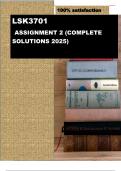 LSK3701 ASSIGNMENT 2 (COMPLETE SOLUTIONS 2025).