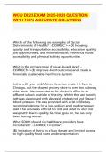 WGU D223 EXAM 2025-2026 WGU D223  ACTUAL EXAM QUESTION  WITH 100&percnt; VERIFIED SOLUTION GRADED A&plus;