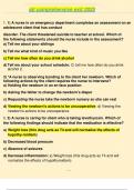 ati  exit exam Practice Questions &sol; Study Guide Newest Actual Questions & Answers &lpar;A&plus; Guide Solution&rpar;