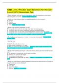 WSET Level 2 Practical Exam Questions And Answers &vert;Latest 2025 &vert; Guaranteed Pass 