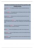 Colorado Cosmetology Tests Bundle Set