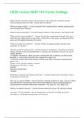 HESI review NUR 101 Fortis College &vert; Questions and Answers &vert; 2025 Update &vert; 100&percnt; Correct&period;